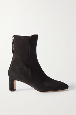 aeyde - Donna Suede Ankle Boots - Black