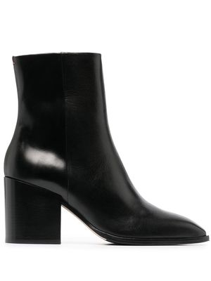 Aeyde Leandra 75mm ankle boots - Black