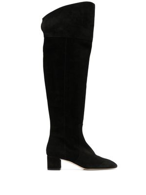 Aeyde Letizia over-the-knee boots - Black