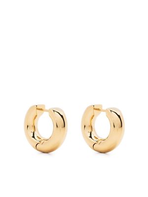 Aeyde small Alaya hoop earrings - Gold