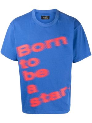 AFB graphic-print cotton T-Shirt - Blue