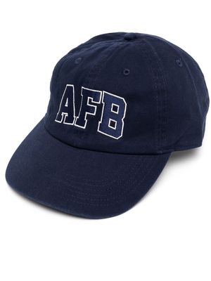 AFB logo-embroidered baseball cap - Blue