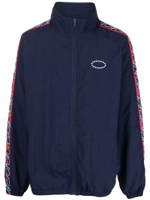 AFB logo-tape track jacket - Blue