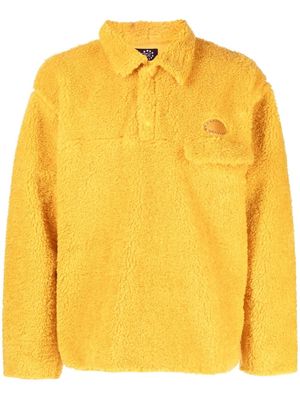 AFB V-neck fleece sweatshirt - Yellow