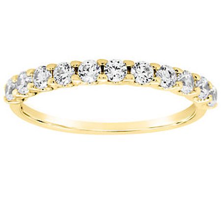 Affinity 14K Gold 1/2 cttw 11-Stone Diamond Rin g