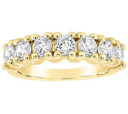 Affinity 14K Gold 1.35 cttw Prong-Set Diamond B and Ring