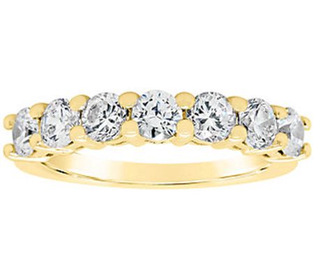 Affinity 14K Gold 1.35 cttw Round Diamond B and Ring