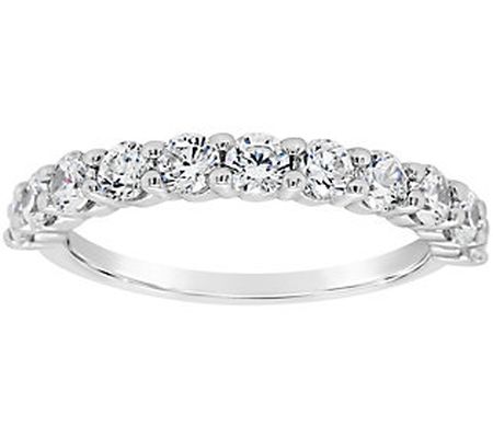 Affinity 14K Gold 9/10 cttw 11-Stone Diamond Ba nd Ring