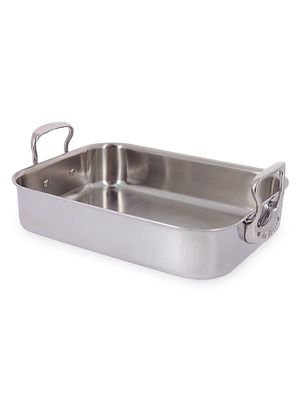 Affinity 16'' Roasting Pan - Silver - Silver