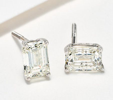 Affinity Diamonds 1.00cttw Fancy Cut Stud Earrings, 14K