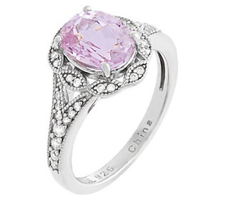 Affinity Gems Multi-Gemstone Engagement Ring, S terling Silver