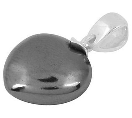 Affinity Gems Sterling Silver Hematite Gemstone Pendant