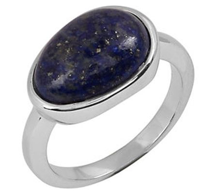 Affinity Gems Sterling Silver Lapis Lazuli Ring