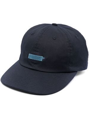 Affix embroidered baseball cap - Blue
