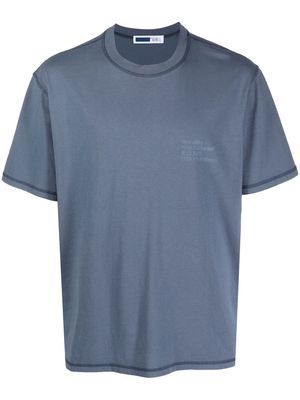 Affix short-sleeve T-shirt - Blue