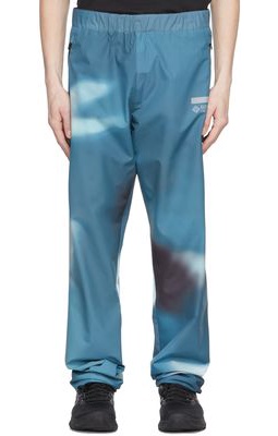 AFFXWRKS Blue Polyester Trousers