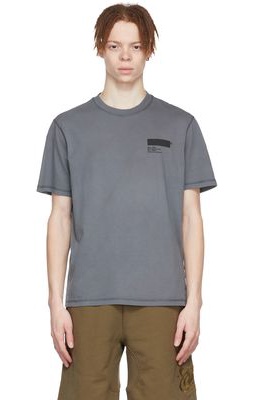 AFFXWRKS Gray Cotton T-Shirt