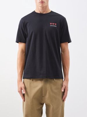 Affxwrks - Sanctuary Cotton-jersey T-shirt - Mens - Black