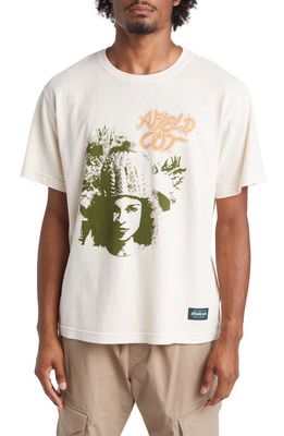 Afield Out Bianca Graphic T-Shirt in Sand