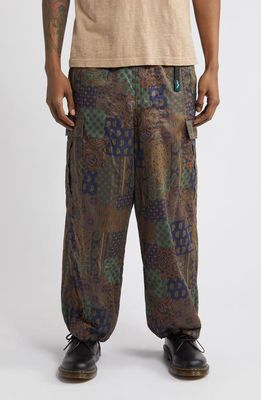 Afield Out Paisley Utility Pants in Green