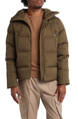 Afield Out Ridge Puffer Jacket in Army Green