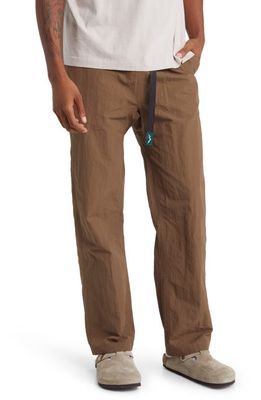 Afield Out Sierra Nylon Climbing Pants in Brown