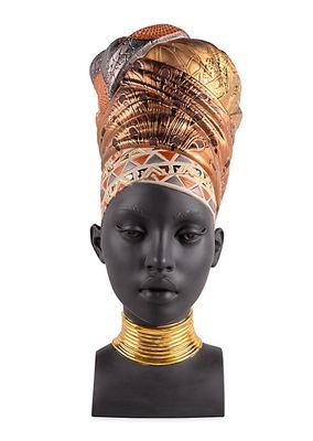 African Soul Porcelain Sculpture