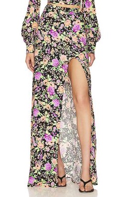 AFRM Harris Maxi Skirt in Black