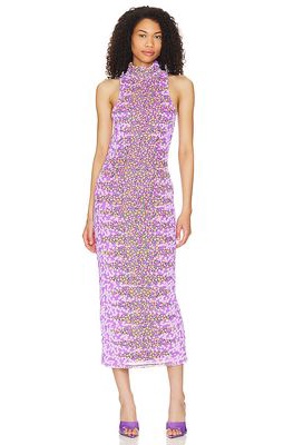 AFRM Serenity Midi Dress in Purple