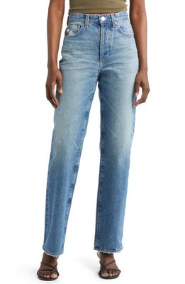 AG Alexxis High Waist Straight Leg Jeans in 15 Years Remote