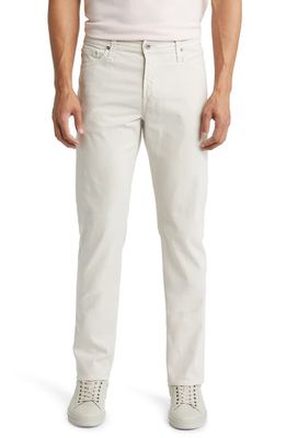 AG Everett Sueded Stretch Sateen Straight Fit Pants in Prairie Winds