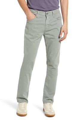 AG Everett Sueded Stretch Sateen Straight Fit Pants in Rocky River