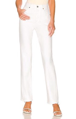 AG Jeans Alexxis Straight in White