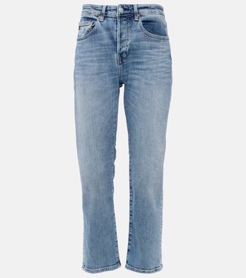 AG Jeans American mid-rise straight jeans