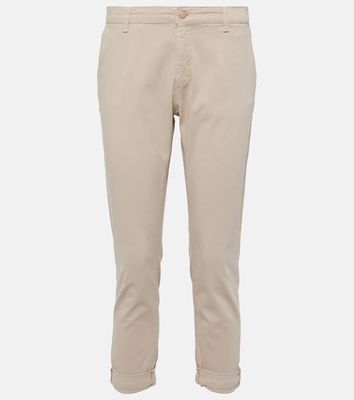 AG Jeans Caden mid-rise twill tapered pants