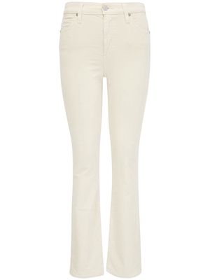 AG Jeans cotton-blend flared jeans - Neutrals