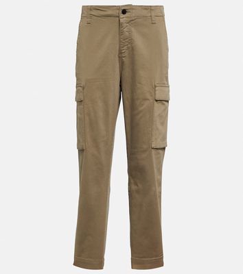 AG Jeans Cropped cotton-blend cargo pants