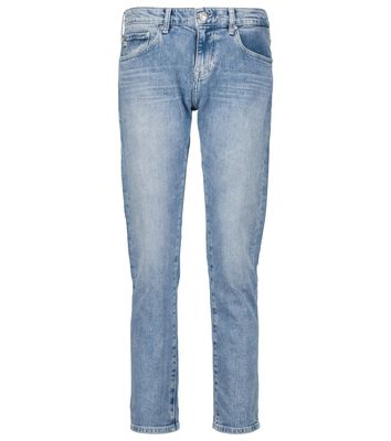 AG Jeans Ex-boyfriend mid-rise slim jeans