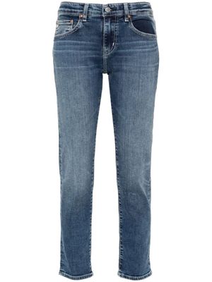 AG Jeans Ex-Boyfriend Slim mid-rise jeans - Blue