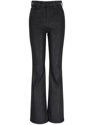 AG Jeans high-rise flared jeans - Black