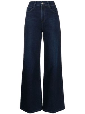 AG Jeans high-rise wide-leg jeans - Blue