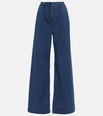 AG Jeans High-rise wide-leg jeans