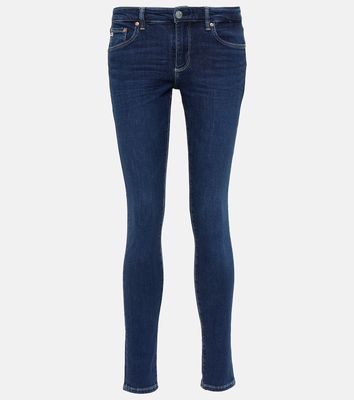 AG Jeans Mid-rise skinny jeans