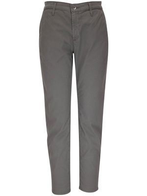 AG Jeans mid-rise slim-fit trousers - Grey