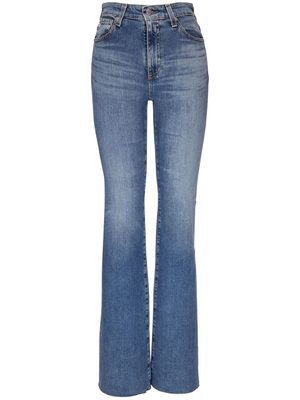AG Jeans stonewash flared jeans - Blue