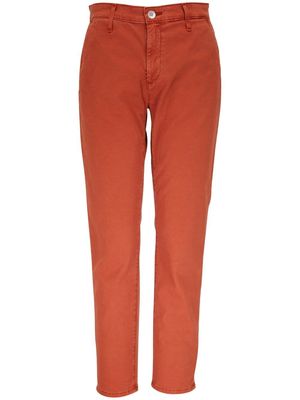 AG Jeans tapered cropped jeans - Orange