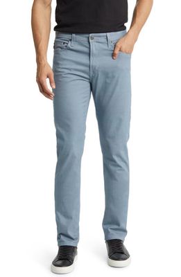 AG Men's Tellis Grid Slim Fit Pants in Culver Blue Multi