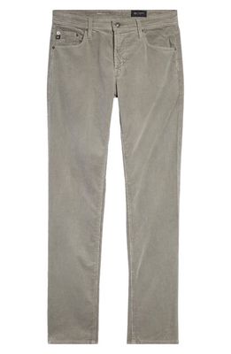 AG Men's Tellis Slim Fit Corduroy Five Pocket Pants in Sulfur Light Sterling