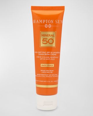Age-Defying Mineral Crème Sunscreen for FACE SPF 50