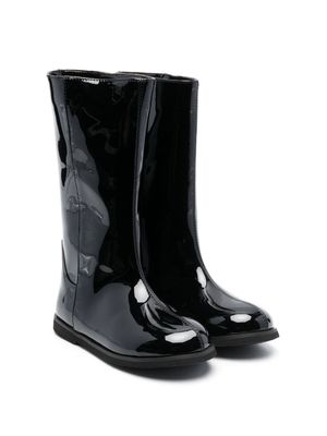 Age of Innocence Ann leather boots - Black